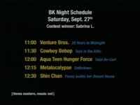 BK Schedule - 2008 thumbnail