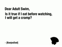 Swimming, Food, and Cramps thumbnail