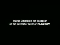 Marge Simpson on Playboy thumbnail