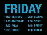 Flashing Friday Schedule thumbnail