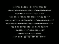 A Message in Math