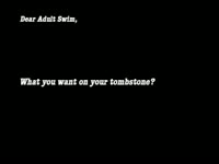 What You Want on Tombstone thumbnail