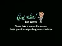 Check It Out Exit Survey thumbnail