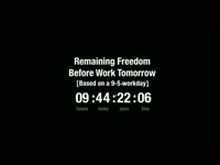 Remaining Freedom Clock thumbnail