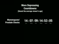 More Depressing Countdowns