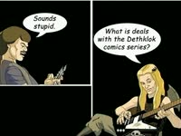 Dethklok Comic Chat thumbnail