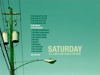 Saturday Schedule Light Post