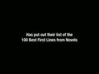 100 Best First Lines thumbnail