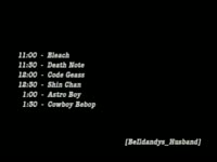 Saturday Schedule Suggestions Pt.2