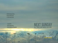 Sunday Schedule Snowy Hills thumbnail