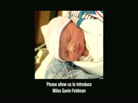 Miles G Feldman Birth thumbnail