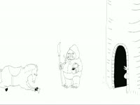 BW Drawings: Princess