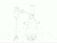 BW Drawings: Force Fed