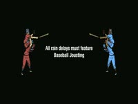 Baseball Rain Delays