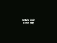 Bump Builder on Website