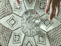 Glass on a Doily
