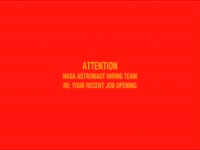 NASA Astronaut Opening Info thumbnail