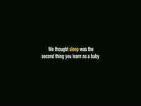 Sleeping Patterns at Eighties