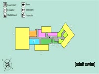 Adult Swim Mall Map