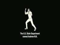 Andrew WK Cultural Ambassador thumbnail