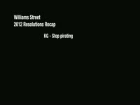 WS 2012 Resolutions Recap thumbnail