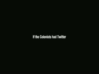 Colonists on Twitter