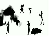 Character Silhouettes Jumping In thumbnail