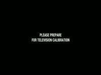 Prepare for TV Set Calibration