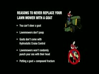 Replace Lawnmower With Goat Pt 2