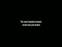 Most Tweeted Moment Record