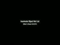 Inanimate Object Hot List 2013