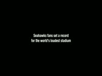 Seahawks Loudest Fans Record