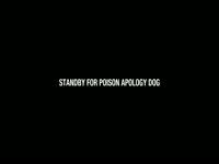 Poison Apology Dog Picture thumbnail