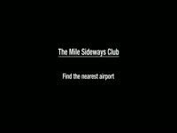 Mile Sideways Club Described thumbnail