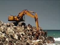 Tagged Videos: Excavator on Beach thumbnail
