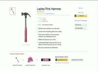 Ladies Pink Hammer thumbnail